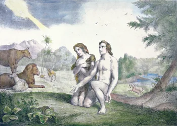 Adam et Ève dans le Jardin d