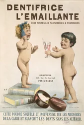 Publicité pour LEmaillante Dentifrice, 1892