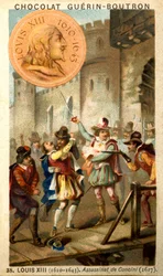 Chromolithographie publicitaire des chocolats Guérin Boutron (chromolithographie)