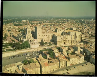 Vue aérienne du Palais