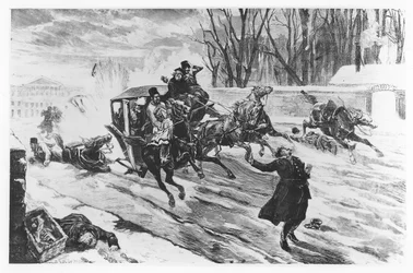 Alexandre II assassiné à Saint-Pétersbourg, 13 mars 1881