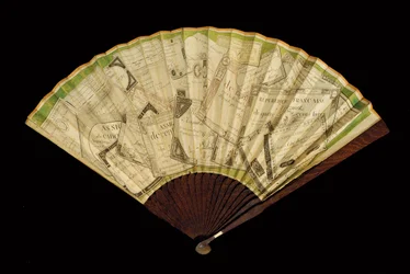 Un éventail Assignat, vers 1796