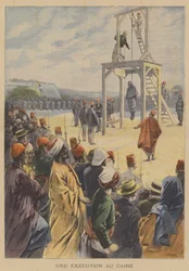 Une exécution au Caire, Égypte