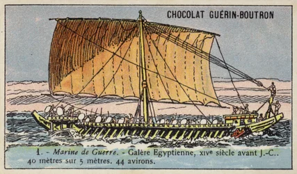 Galère égyptienne antique