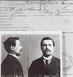 Forme anthropométrique de François Claudius Koenigstein, dit Ravachol (1859-92)