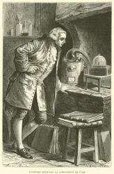 Antoine Lavoisier découvre la composition de l