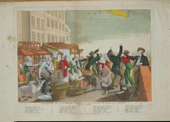Apparition de la Grande Comète en 1811