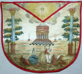 Tablier de maître, XVIIIe siècle
