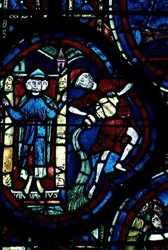 Verseau, de la fenêtre du zodiaque, 13ème siècle