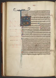 Initiale S décorée