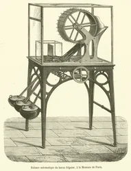 Balance automatique du baron Seguier, à la Monnaie de Paris