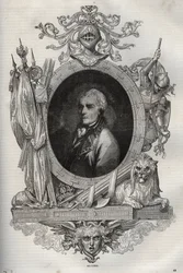 Baron Joseph Alvinczi (Alvinczy von Borberek) (1735-1810) général autrichien - Nouvelle Encyclopédie Nationale par Maurice La Charest - 1870