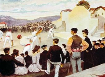 Pelote basque, septembre