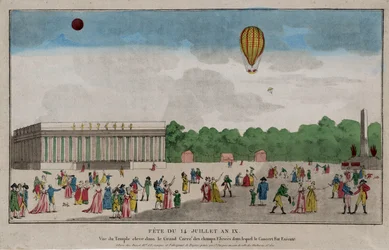 Jour de la Bastille, Paris, 14 juillet 1801