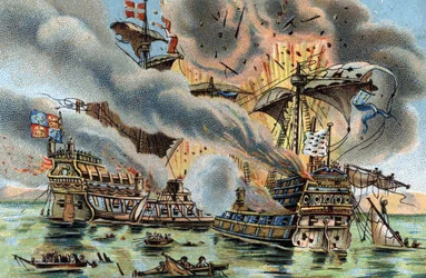 Bataille du cap Saint-Mathieu le 10 août