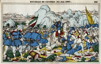 Bataille de Custoza le 24 juin