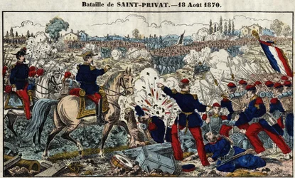 Bataille de Saint-Privat le 18 août