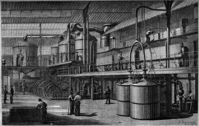 Usine de fabrication de sucre de betterave