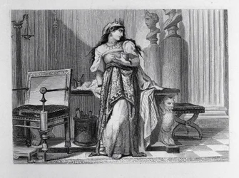 Bérénice, illustration pour Bérénice de Jean Racine