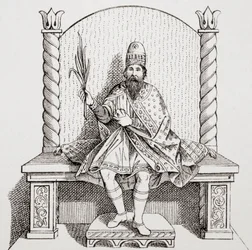 Boniface III de Toscane, margrave de Toscane, alias Boniface IV ou Boniface de Canossa, 985-1052, extrait de L