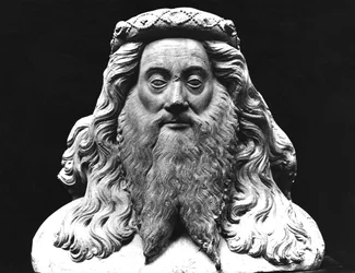Buste de la statue funéraire de Jean II de Vienne (d.1435), Seigneur de Pagny, surnommé à la longue barbe, original du 15e siècle