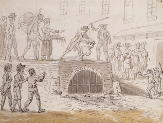 Buste de Marat jeté dans un égout, 5 février 1795