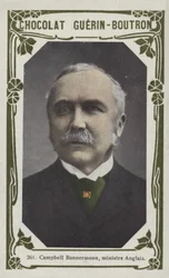 Campbell Bannermann, ministre anglais
