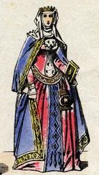 Dynastie capétienne : Portrait de Clémence de Hongrie