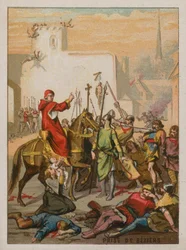 Capture de Béziers par les Croisés en 1209