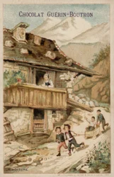 Voiture (chromolithographie)
