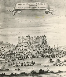 Château et ville de Chinon