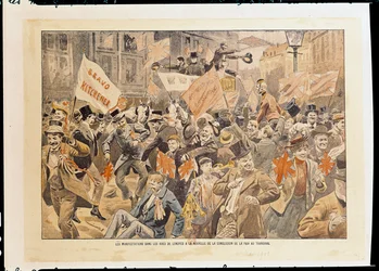 Célébrations dans les rues de Londres après l