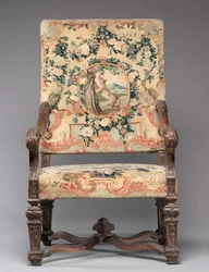 Chaise, fabricant Savonnerie Factory, avant 1717