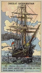 Challenger, navire britannique équipé pour une expédition océanographique