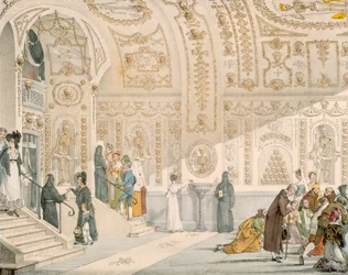 Chapelle des Morts, gravée par Villain, pub. 1820