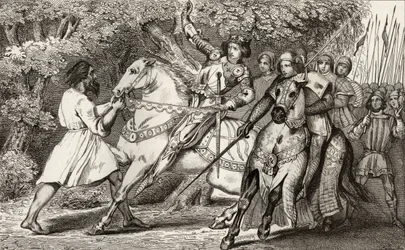 Charles VI (1368-1412) le Fou est informé d