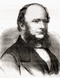 Charles William Siemens, des Merveilles de la Science, publié vers 1870 (gravure)