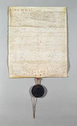 Charte de la commune de Péronne, accordée par Philippe Auguste (1165-1223) 1209