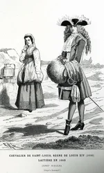 Chevalier de Saint-Louis, règne de Louis XIV, d