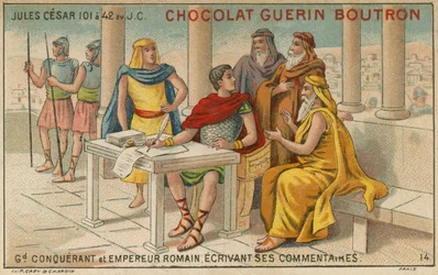 Carte commerciale Chocolat Guérin Boutron