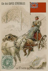 Carte de commerce Cie des Caves Générales, postal