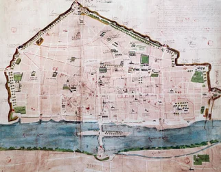 Plan de la ville d