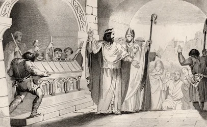 Clovis II (635-57) vendant de l