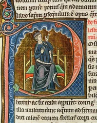 Calcul du calendrier liturgique, du Miroir de la Nature par Vincent de Beauvais