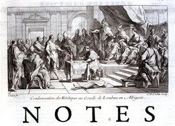 Condamnation des hérétiques au Concile de Lombers