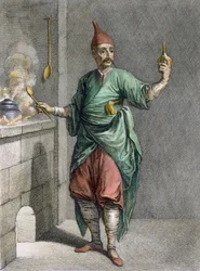 Cuisinier au palais de Topkapi