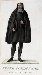 Costume de frère cordonnier, ancien costume