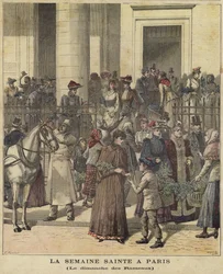 Couverture du Petit Journal, 28 mars 1891