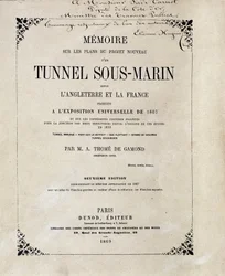 Couverture du « Mémoire sur les plans du nouveau projet d