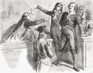 Danton et Desmoulins se défendent devant la Convention, 30 mars 1794, de 